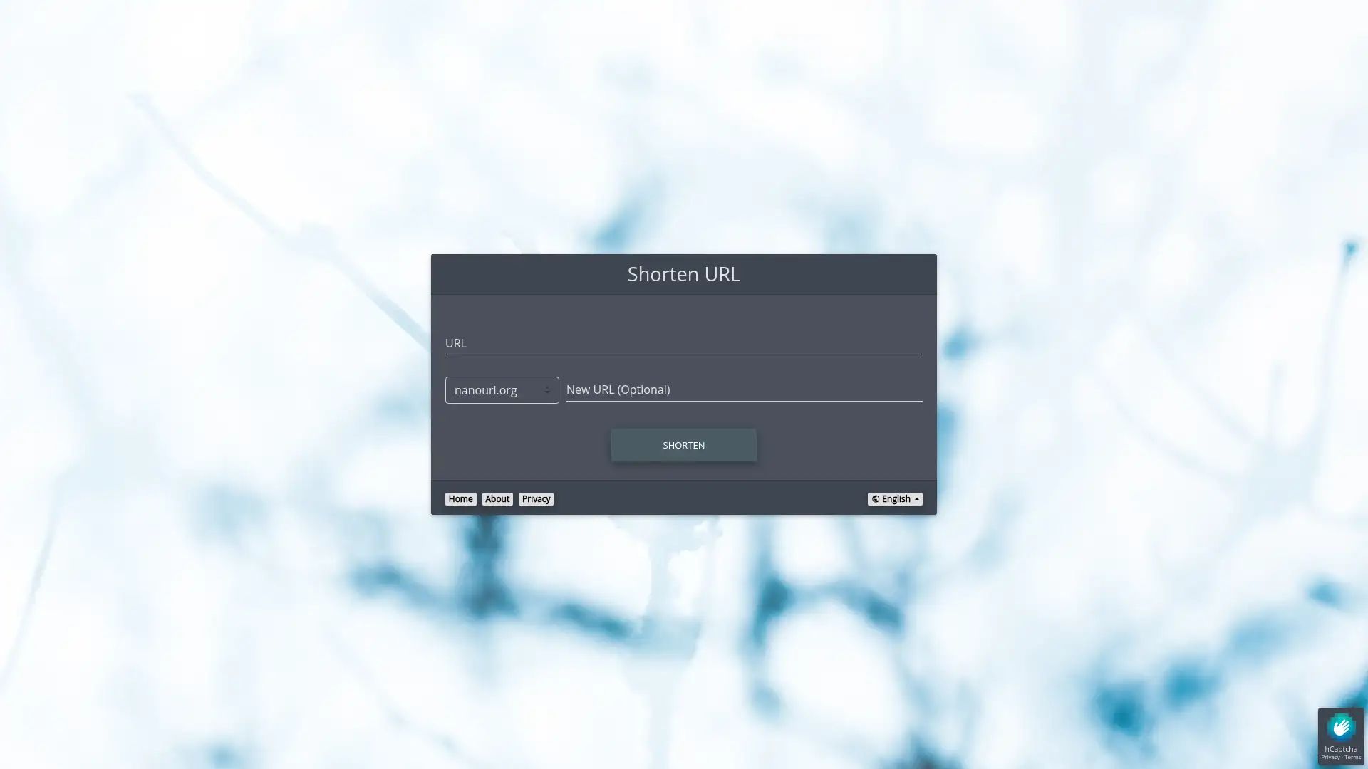 nanourl.org screenshot