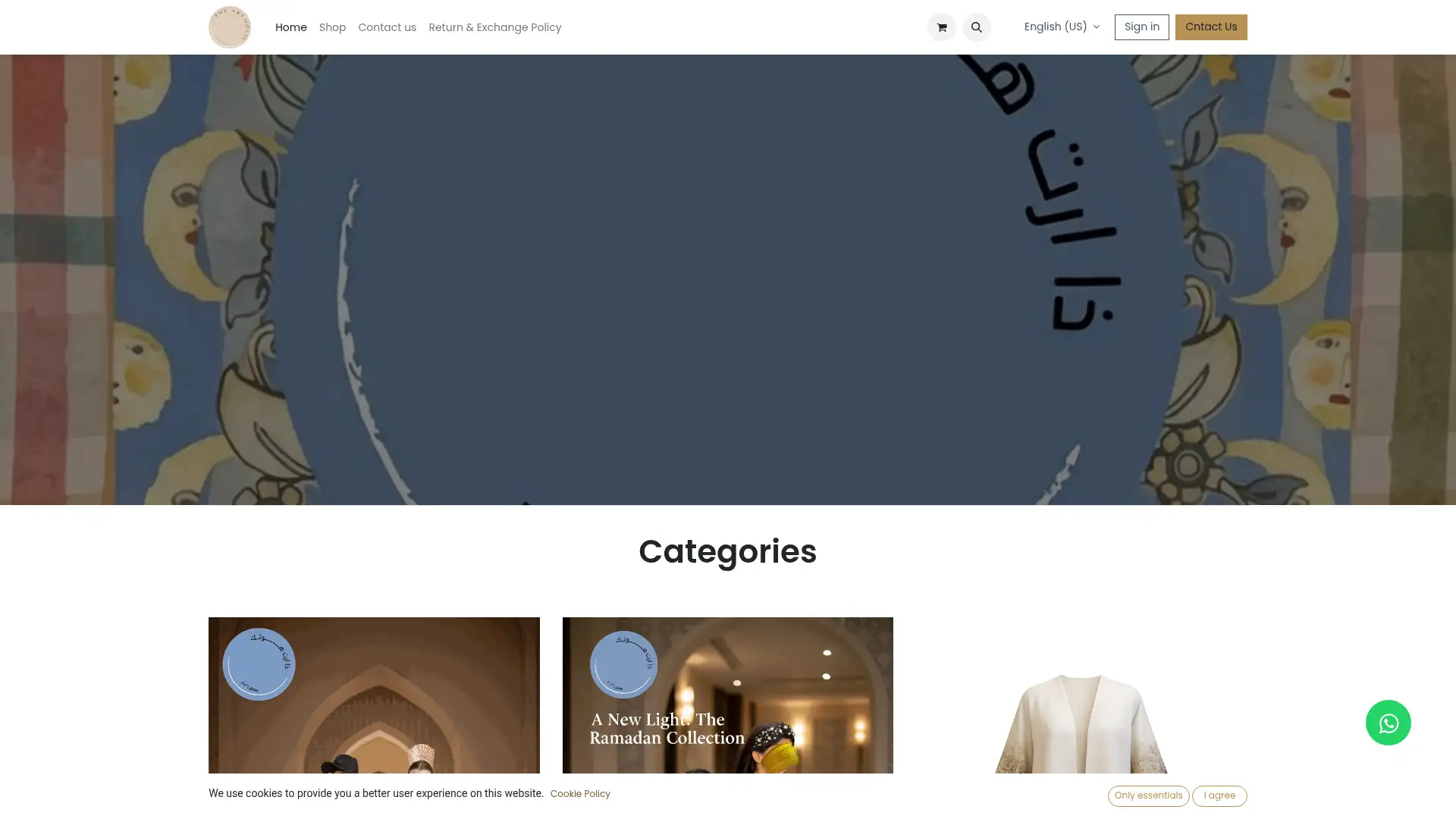theartholic.shop screenshot