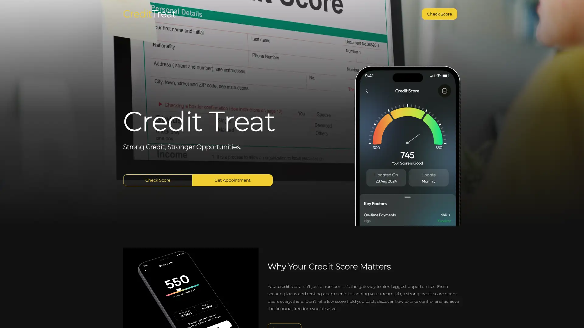 credittreat.online screenshot