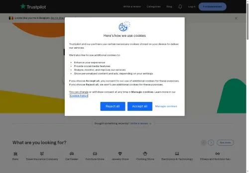 trustpilot.com screenshot