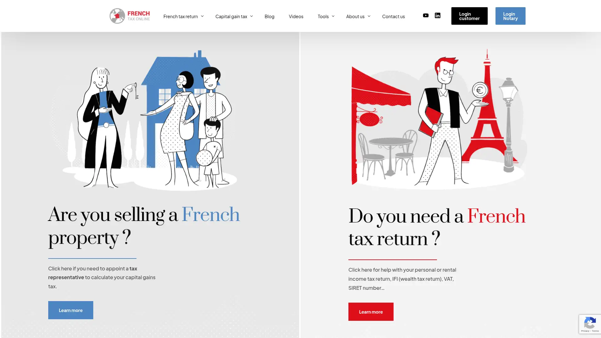 frenchtaxonline.com screenshot