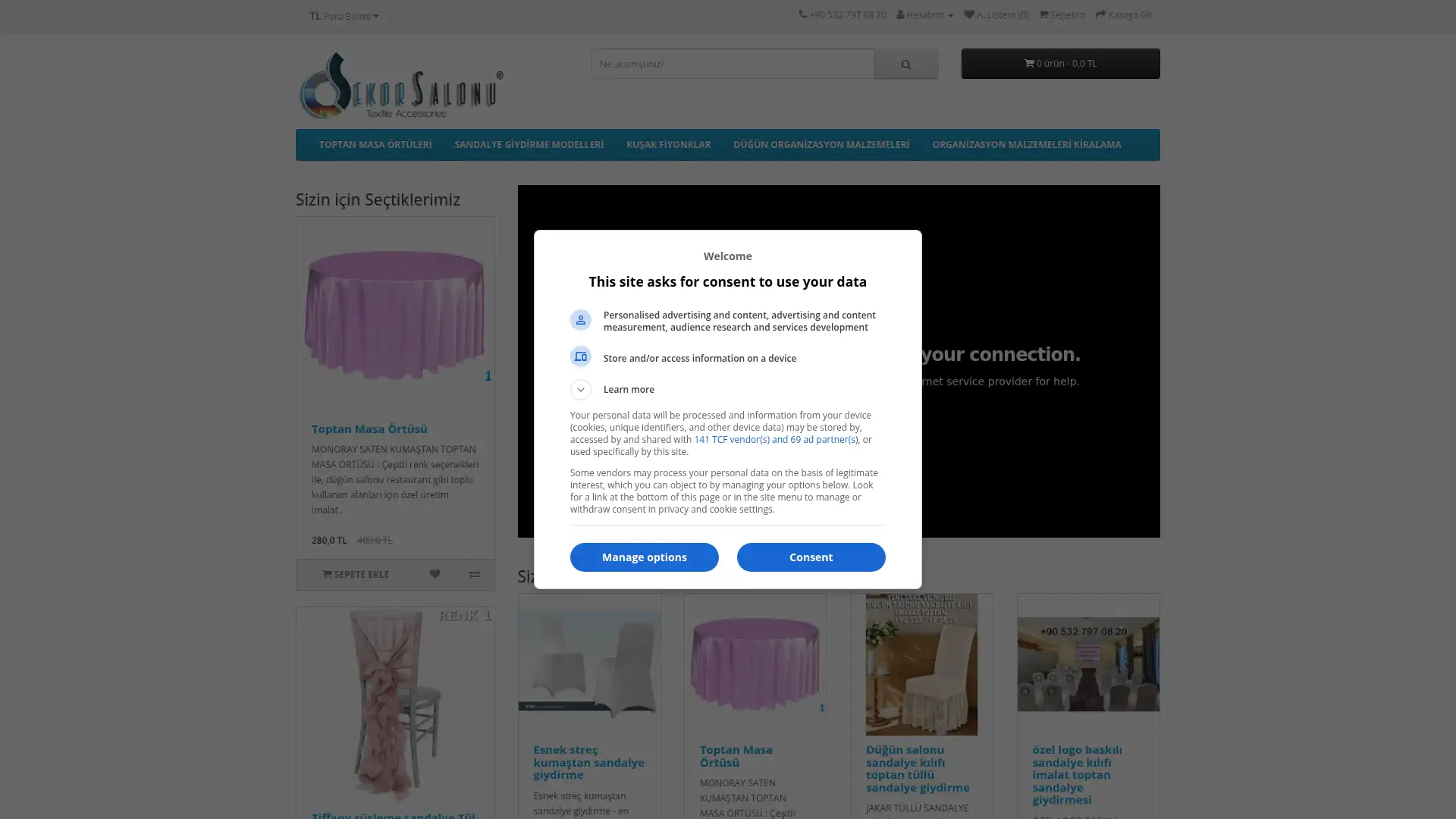 dekorsalonu.com screenshot
