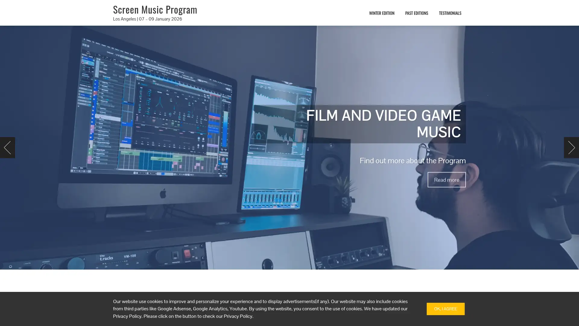 screenmusicprogram.com screenshot
