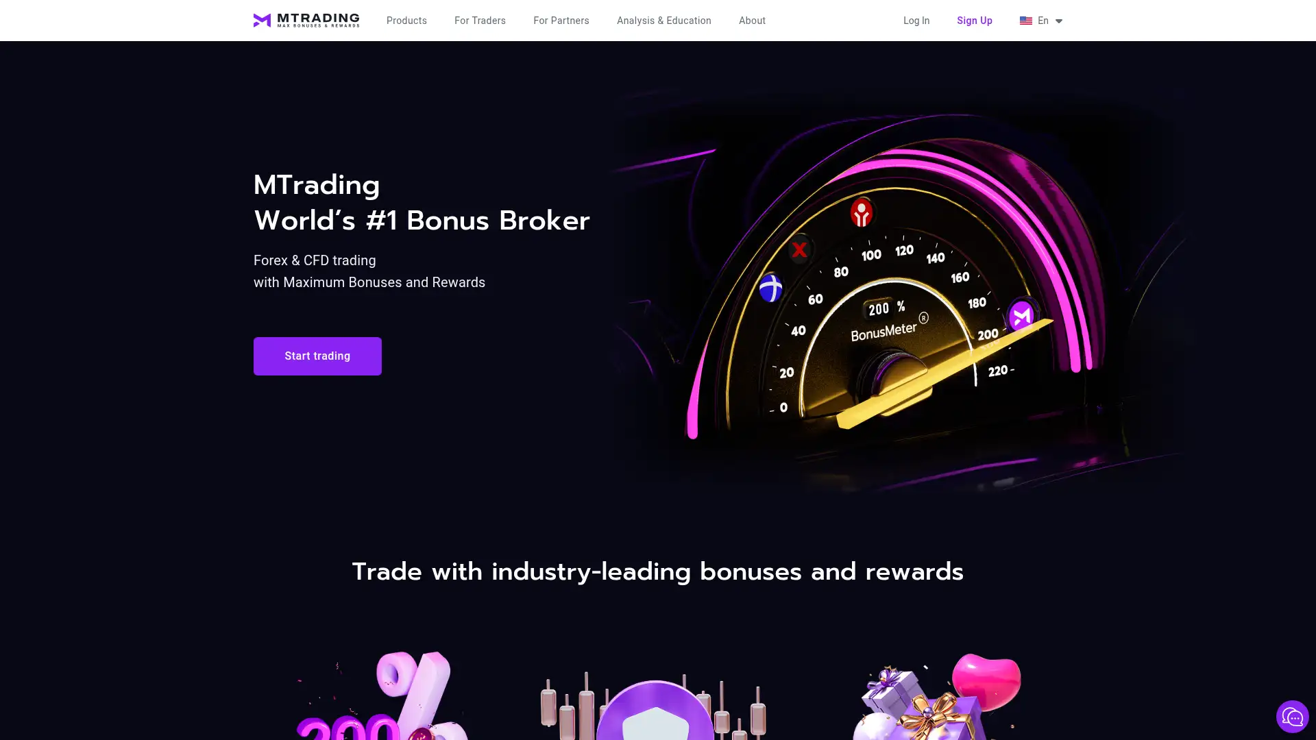 mtrading.com screenshot
