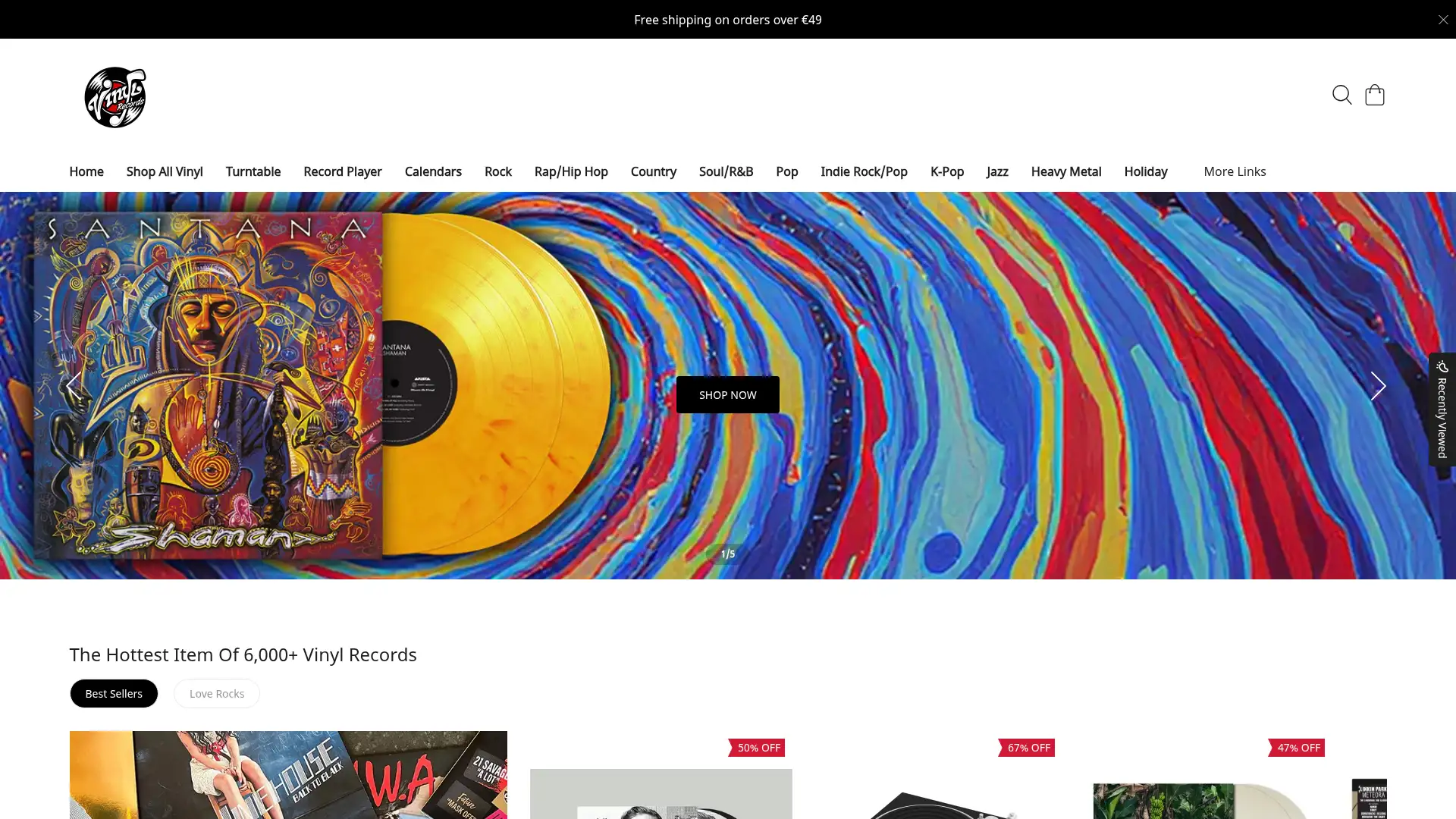 musicvinyls.shop screenshot