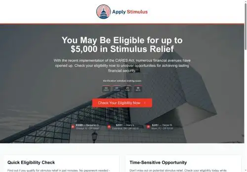 claimstim.com screenshot