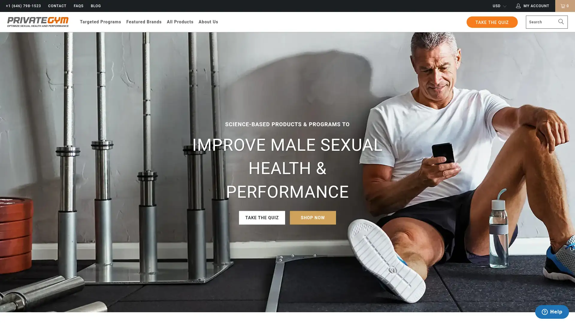 privategym.com screenshot