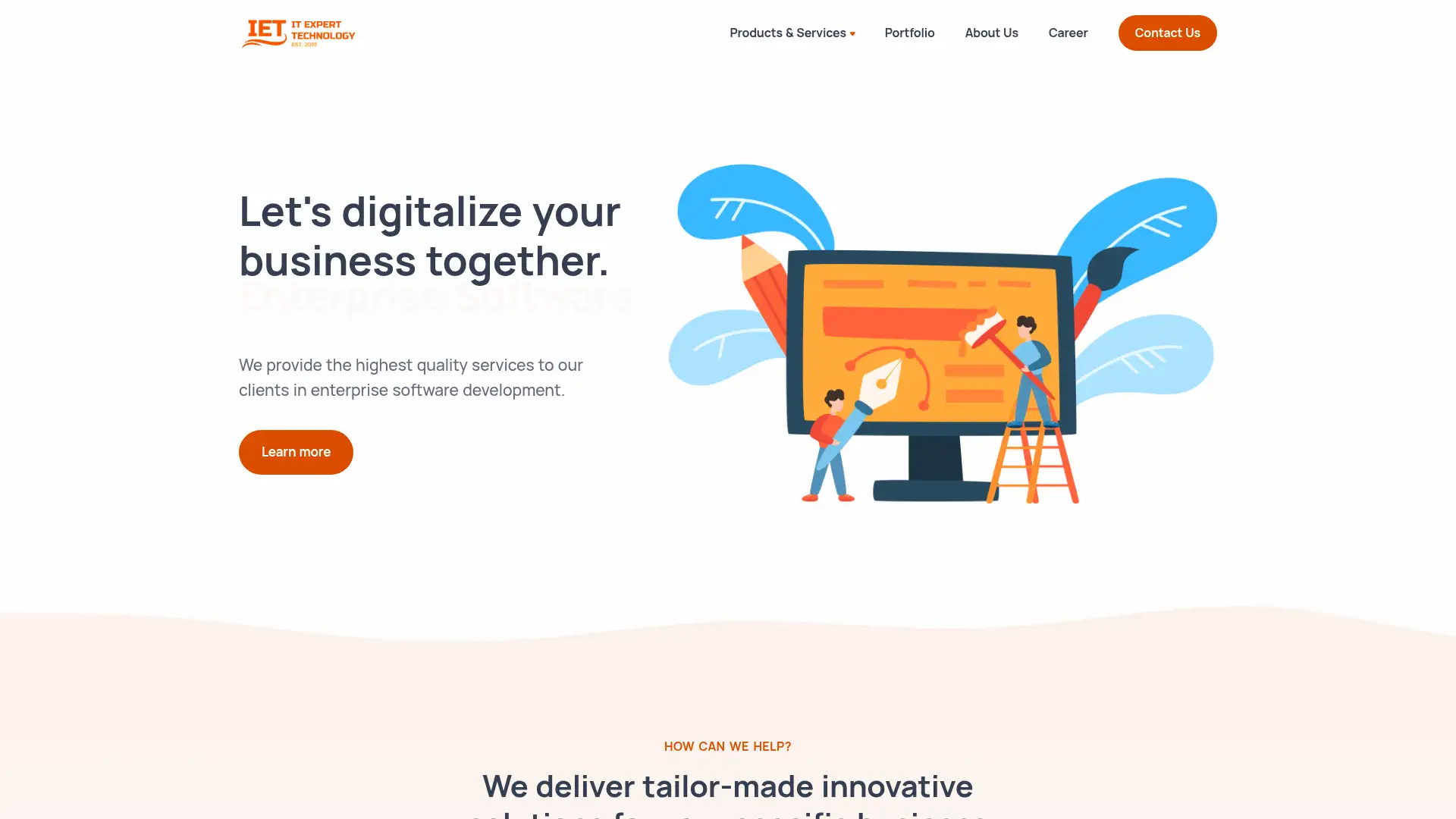 expert.technology screenshot