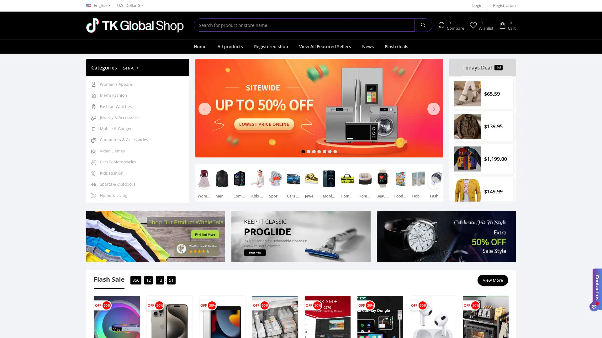 globalshop.marketing screenshot