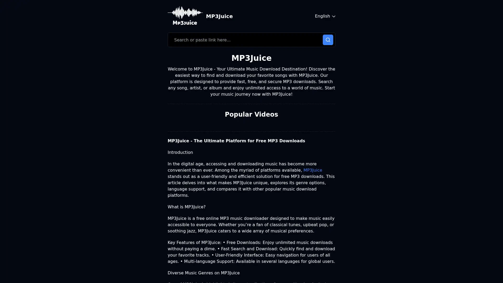 m.mp3juice.win screenshot