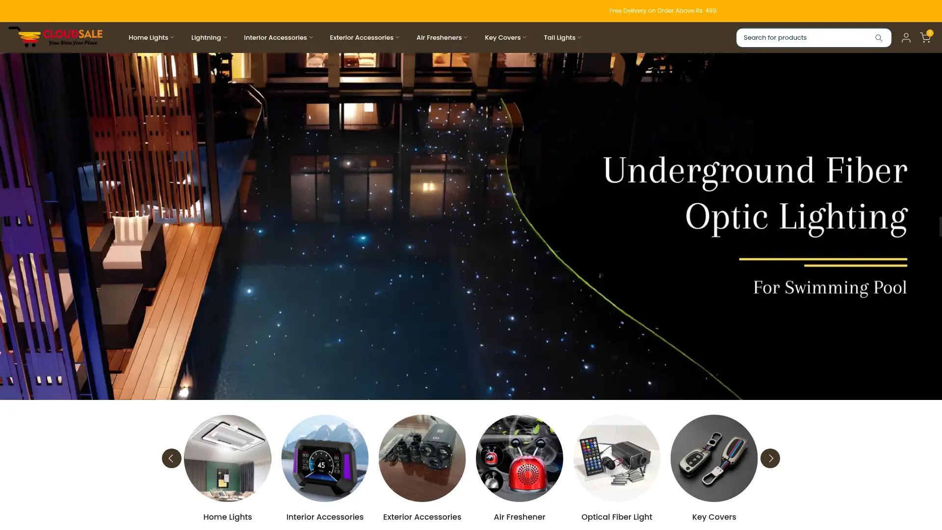 cloudsale.in screenshot