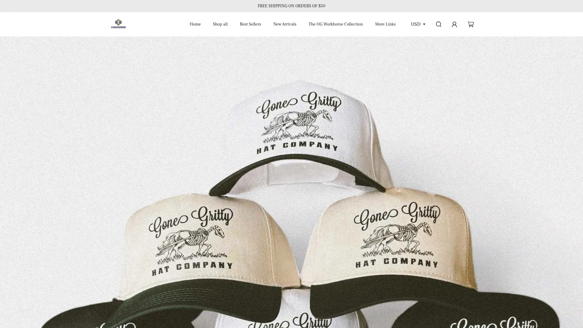 cowsculture.com screenshot