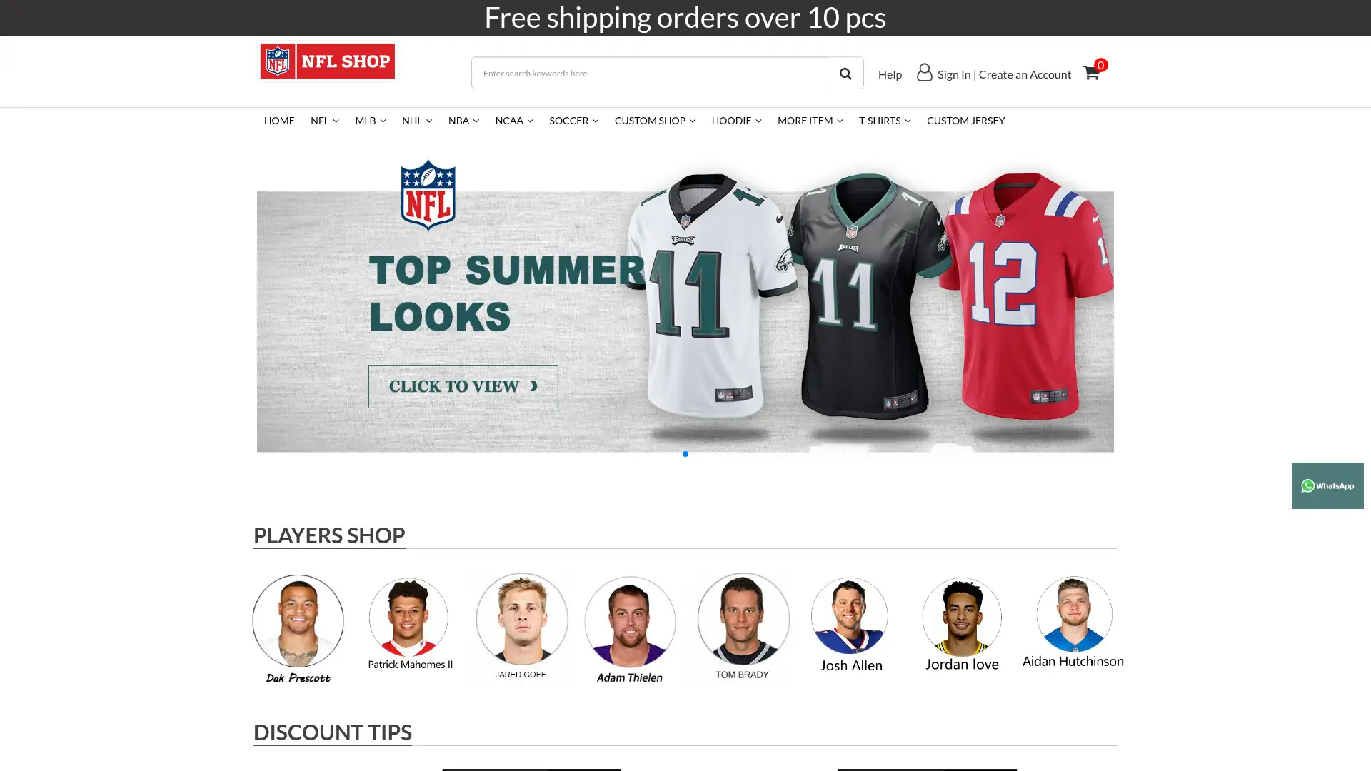 jerseysvictory.com screenshot