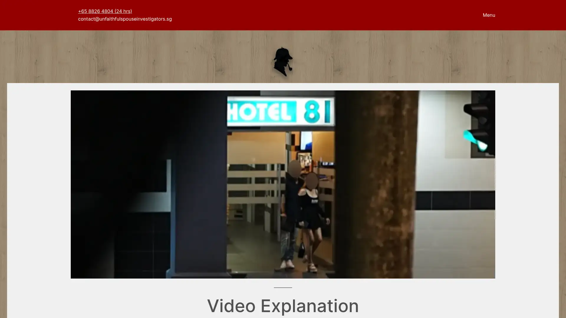 unfaithfulspouseinvestigators.sg screenshot