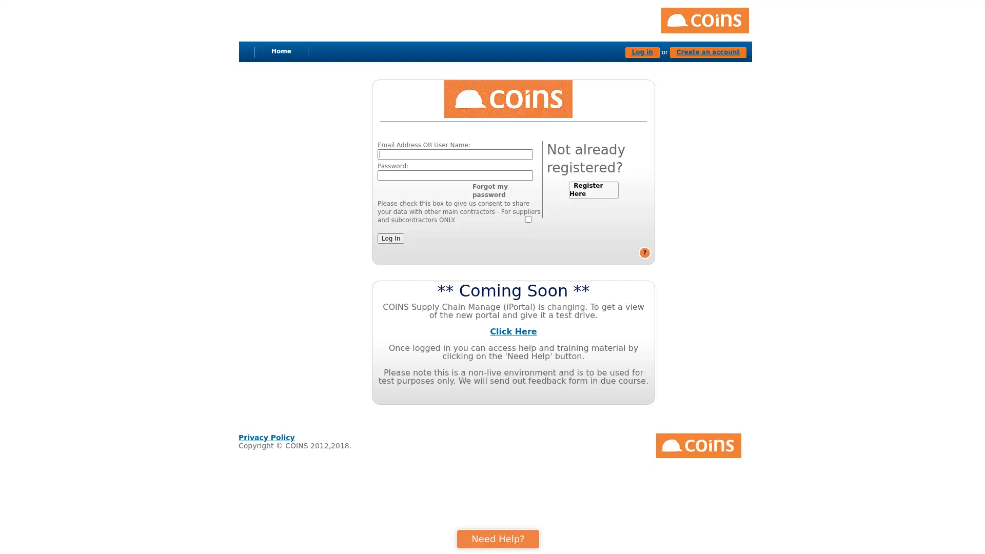 coinsiportal.com screenshot