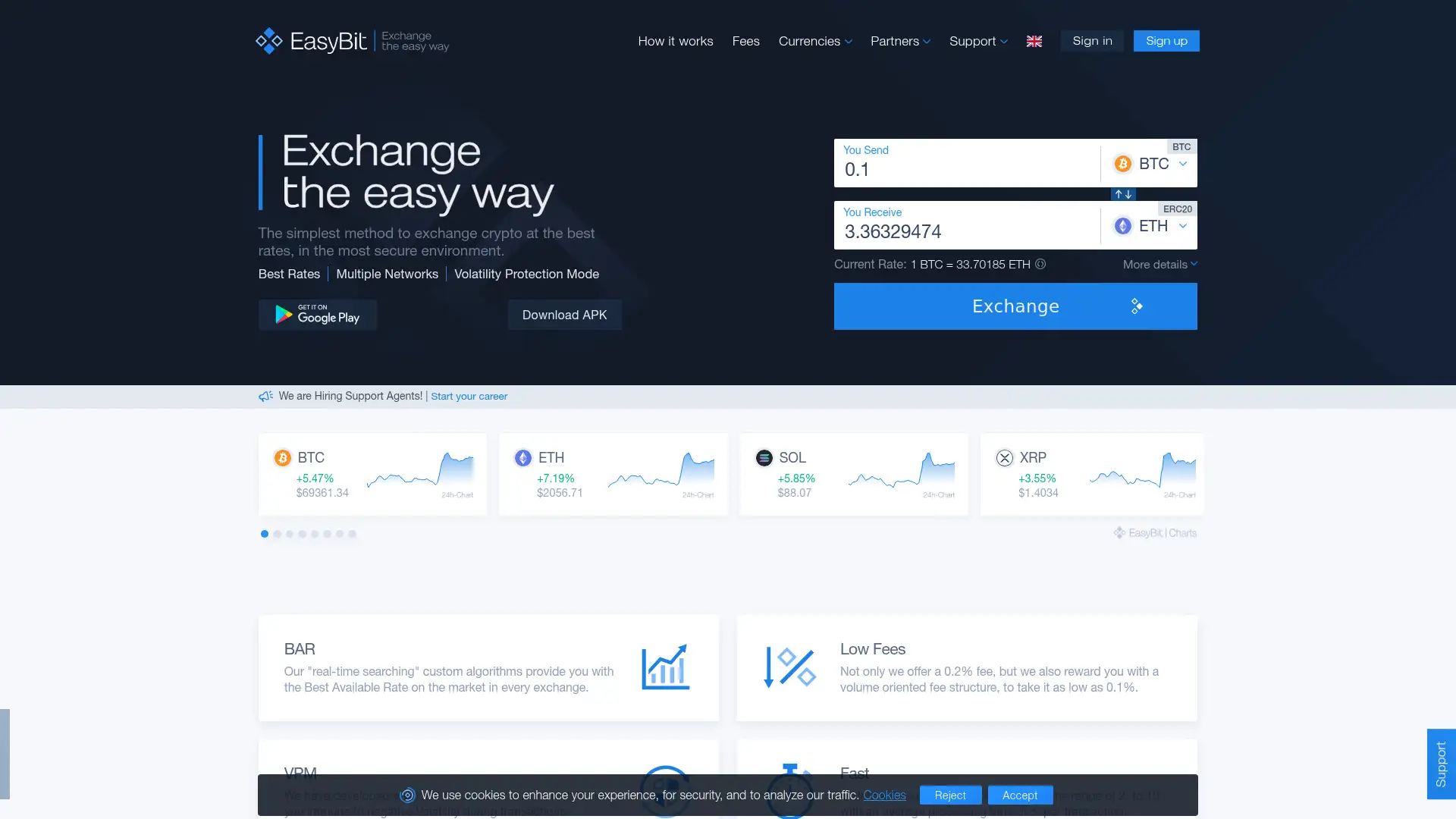 easybit.com screenshot