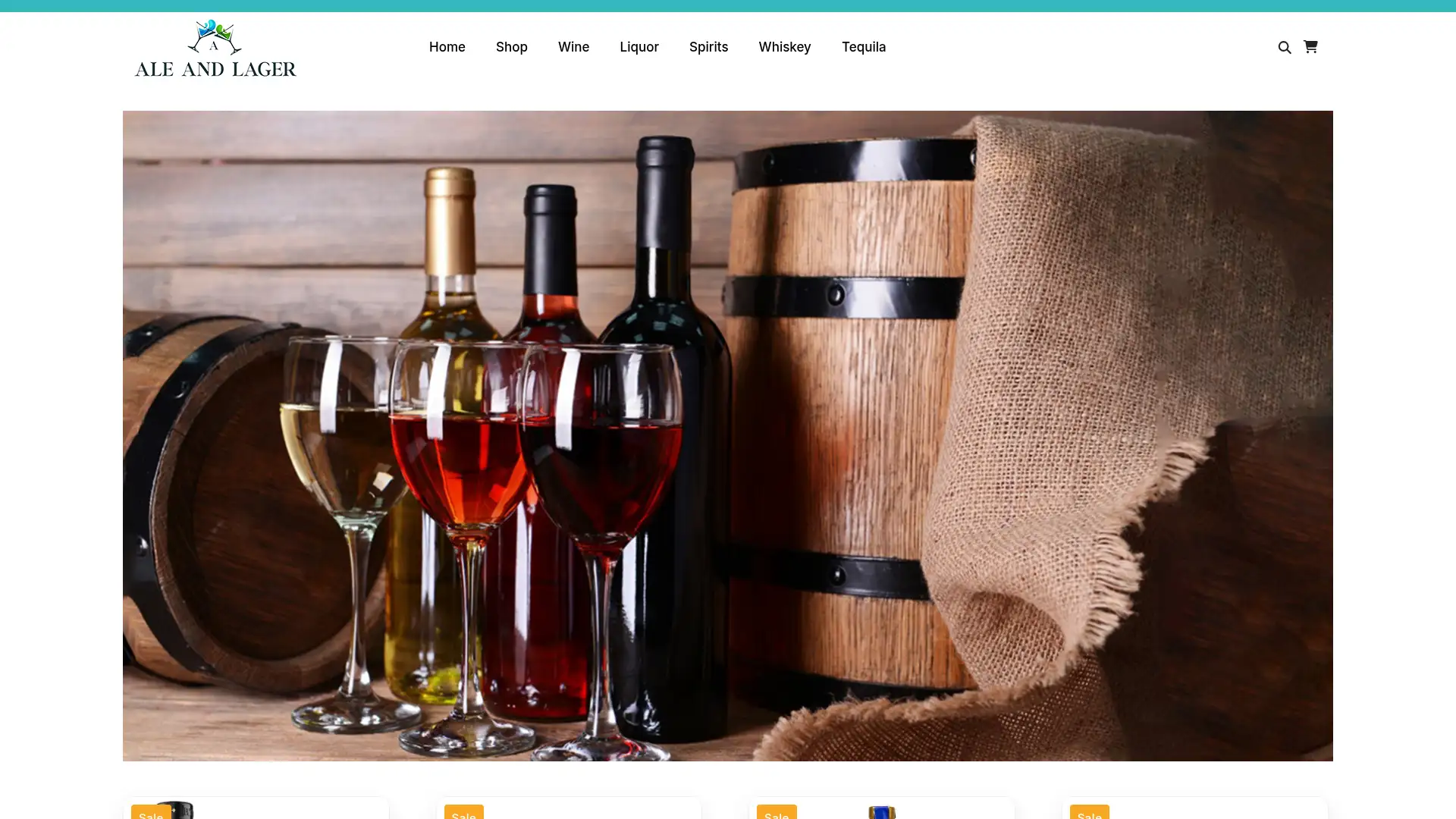 aleandlager.com screenshot