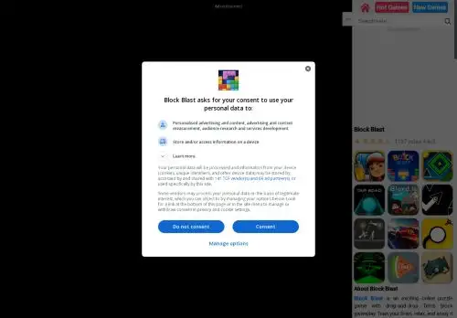 blockblast.org screenshot