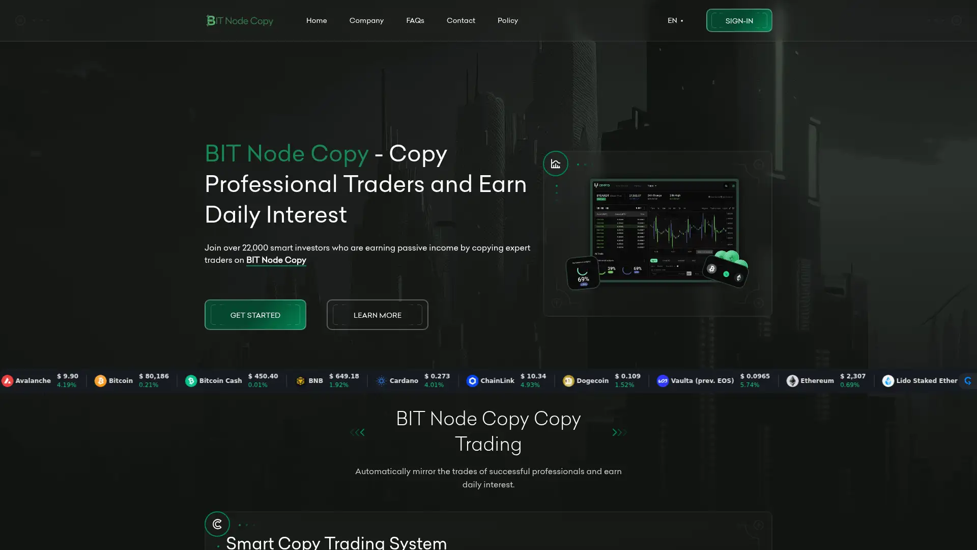bitnodecopy.com screenshot