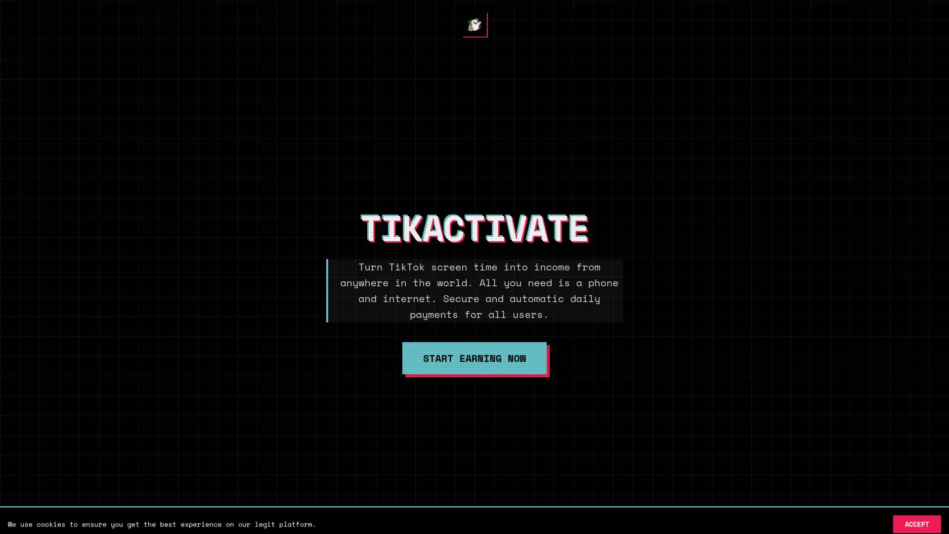 tikactivate.org screenshot
