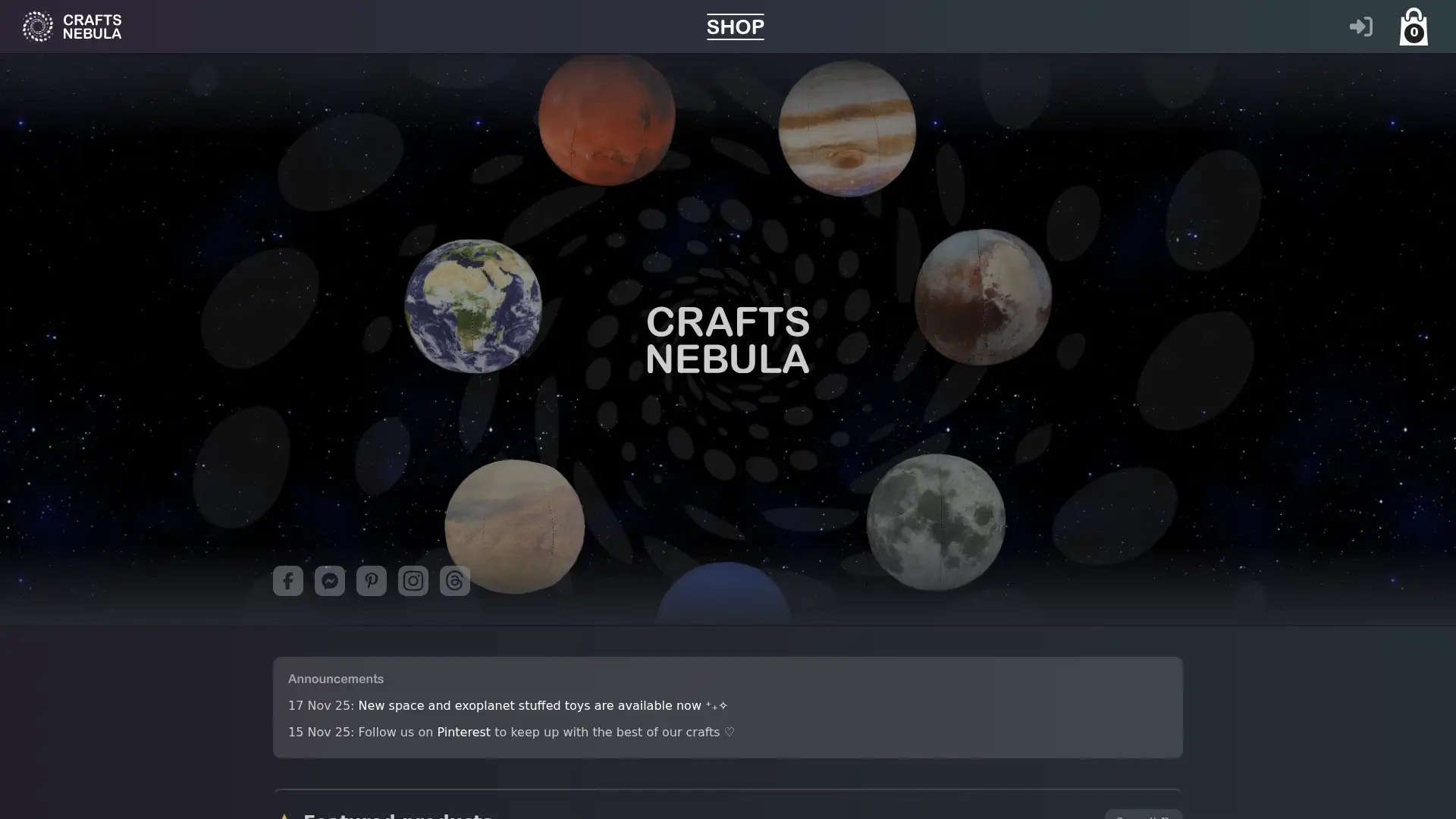 craftsnebula.com screenshot