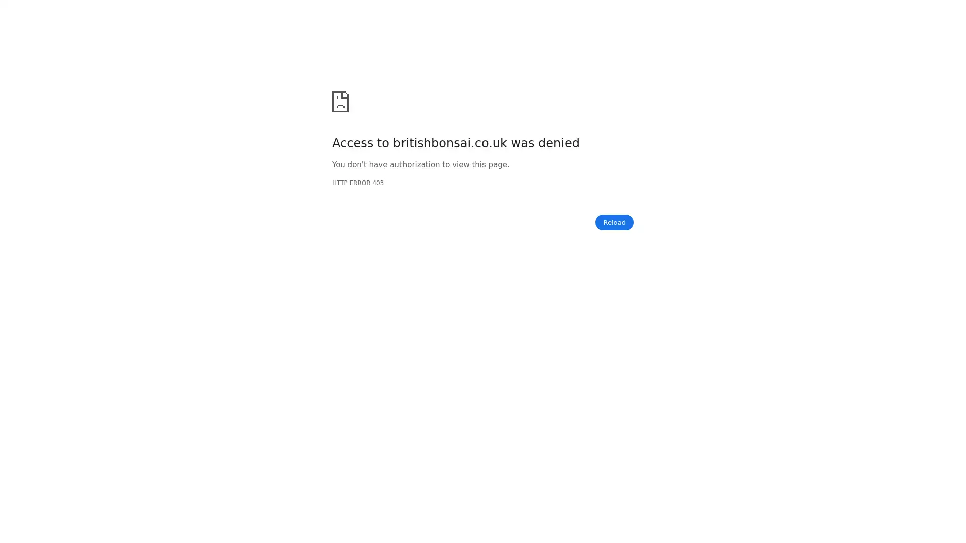britishbonsai.co.uk screenshot