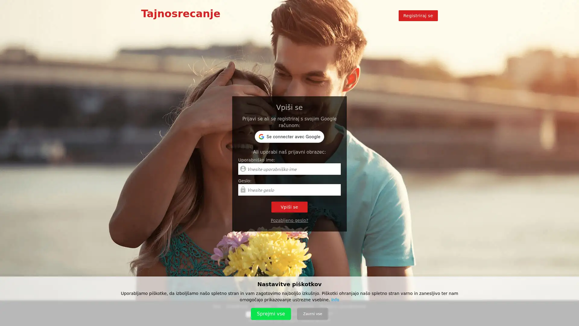 tajnosrecanje.com screenshot