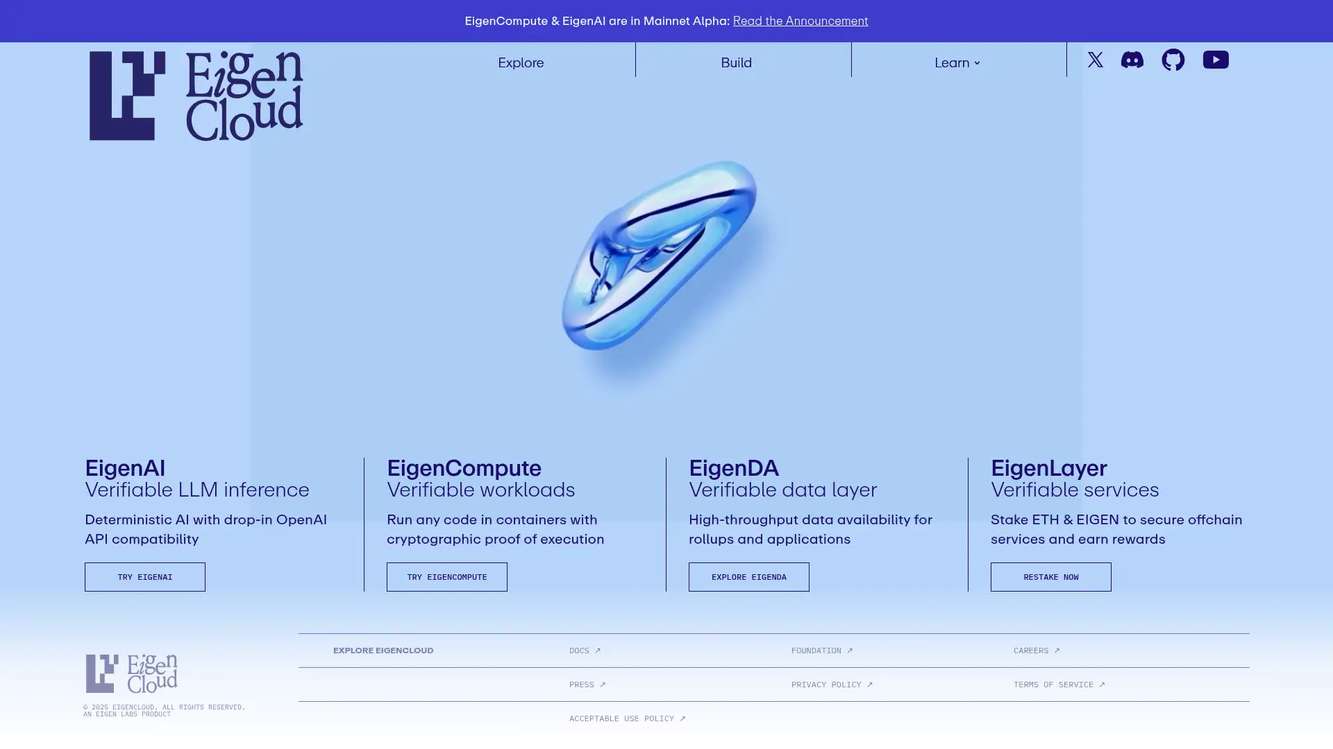 eigencloud.xyz screenshot