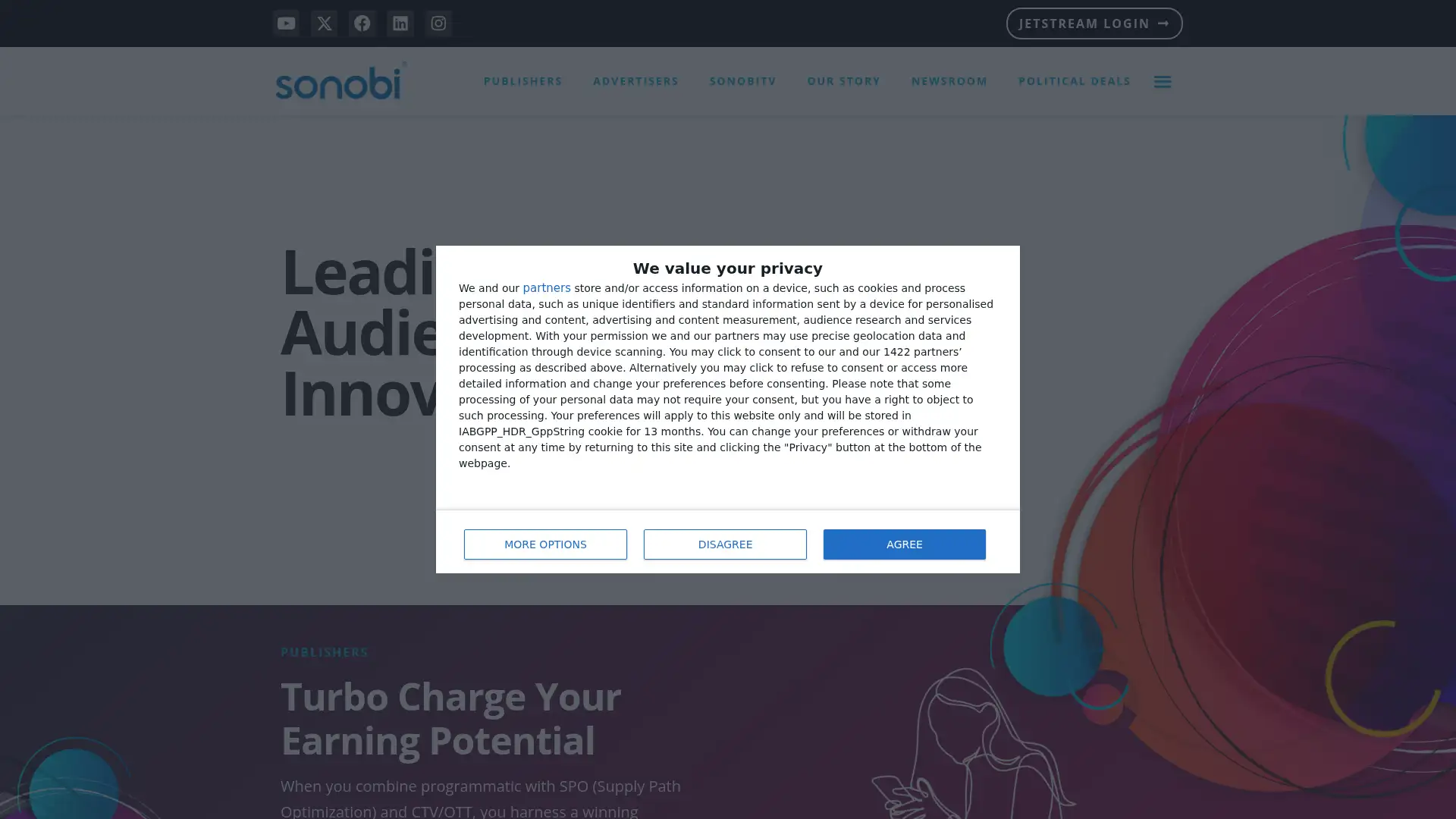 sonobi.com screenshot