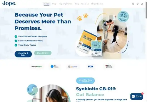 petjope.com screenshot