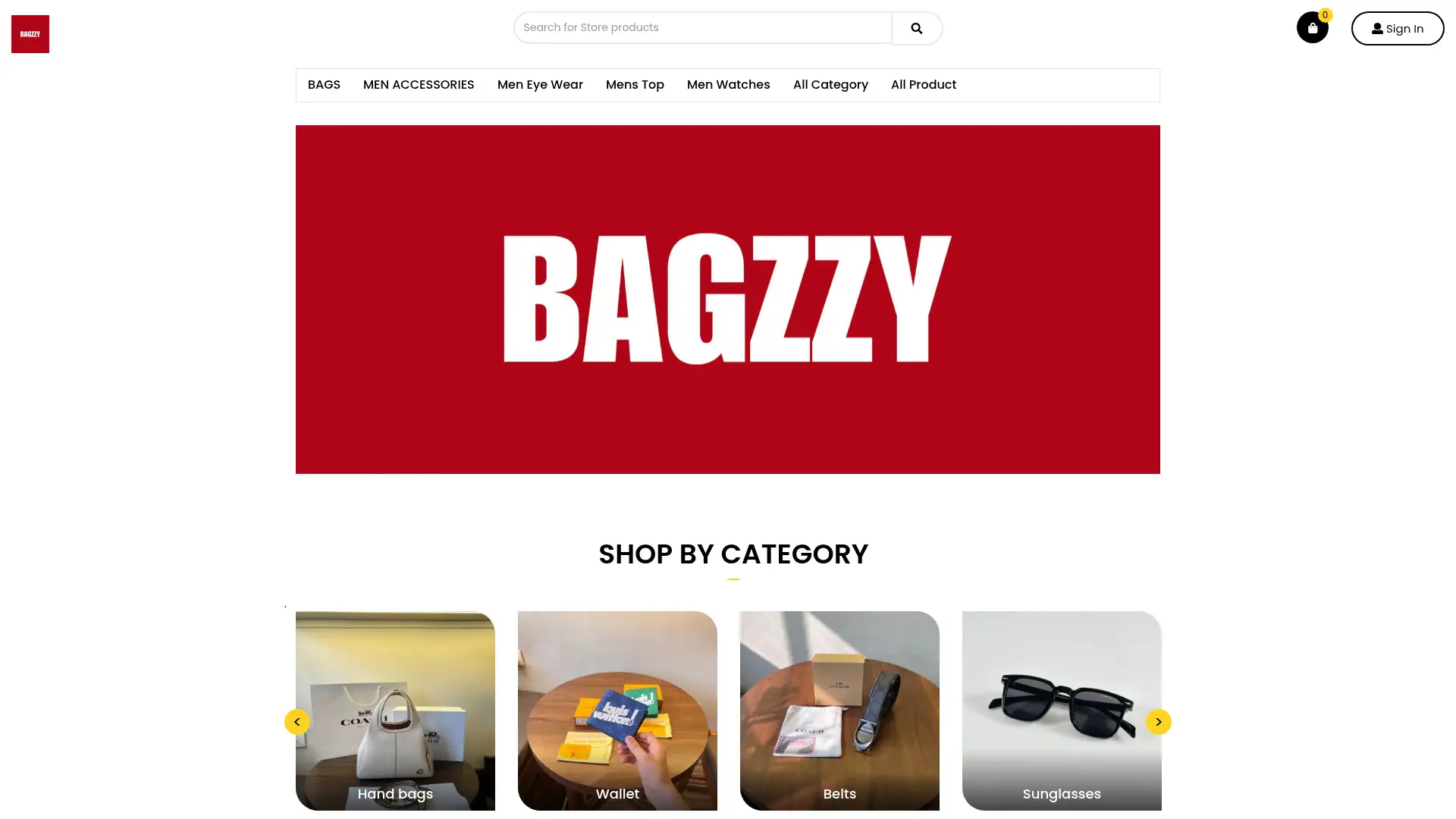 bagzyy.in screenshot