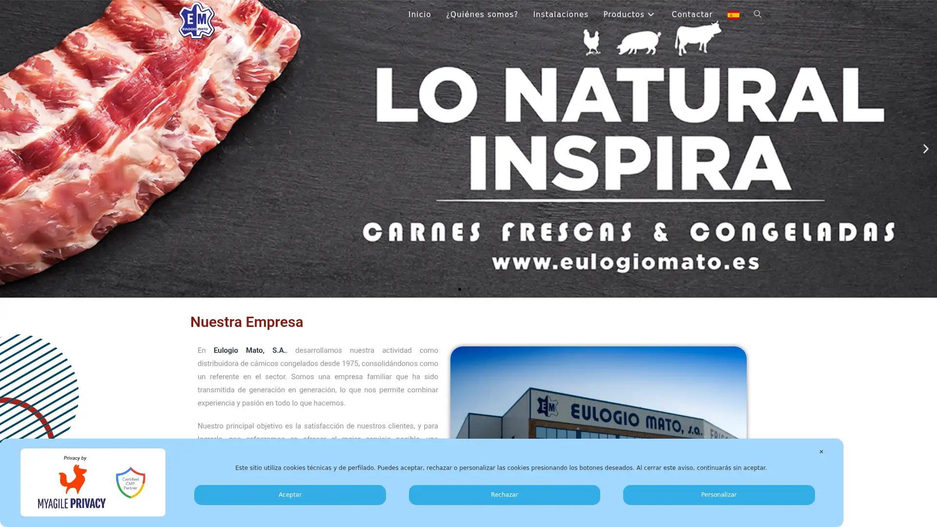 eulogiomato.es screenshot