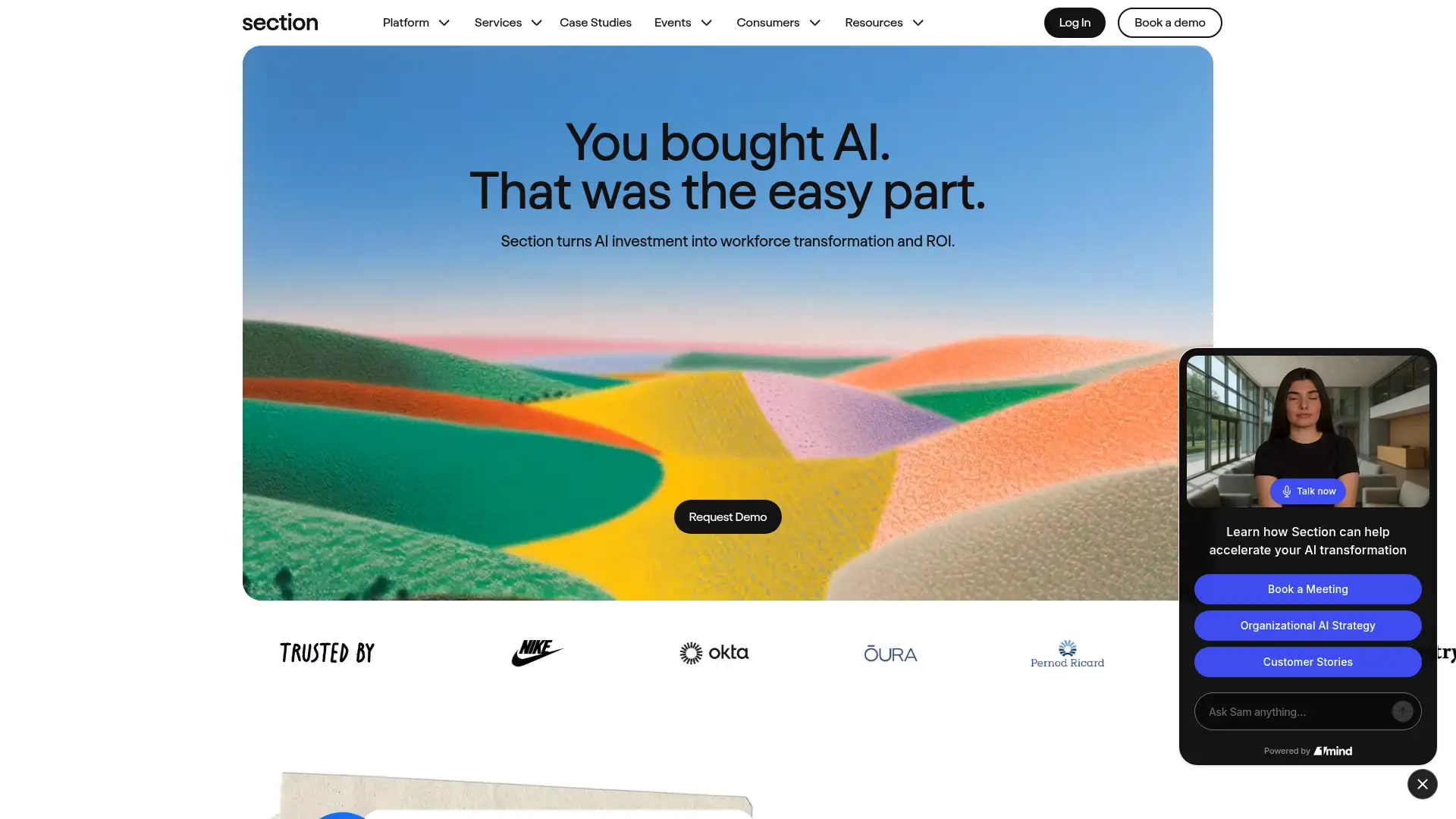 sectionai.com screenshot