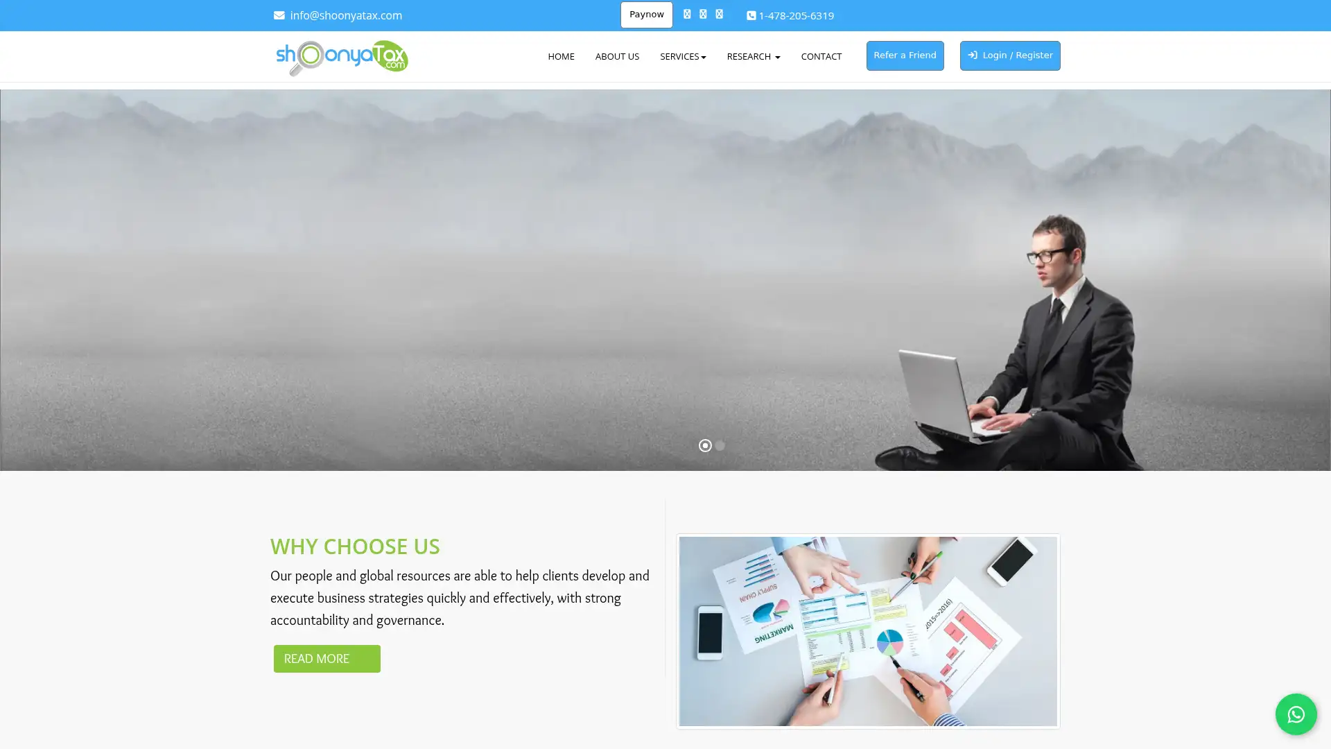 shoonyatax.com screenshot