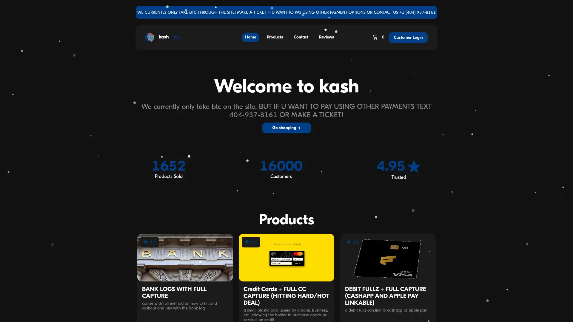 kash.sellpass.io screenshot