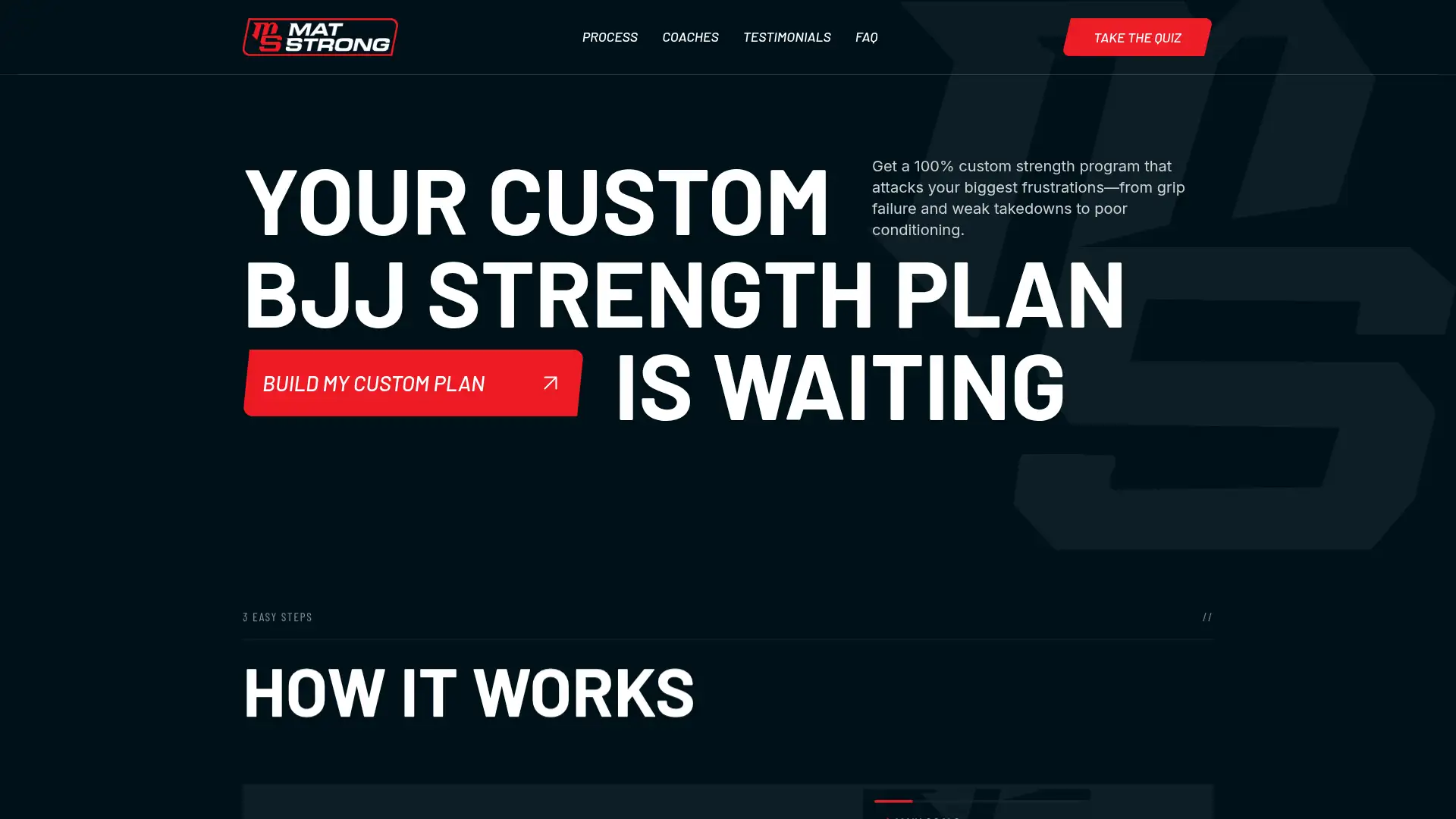 matstrong.com screenshot