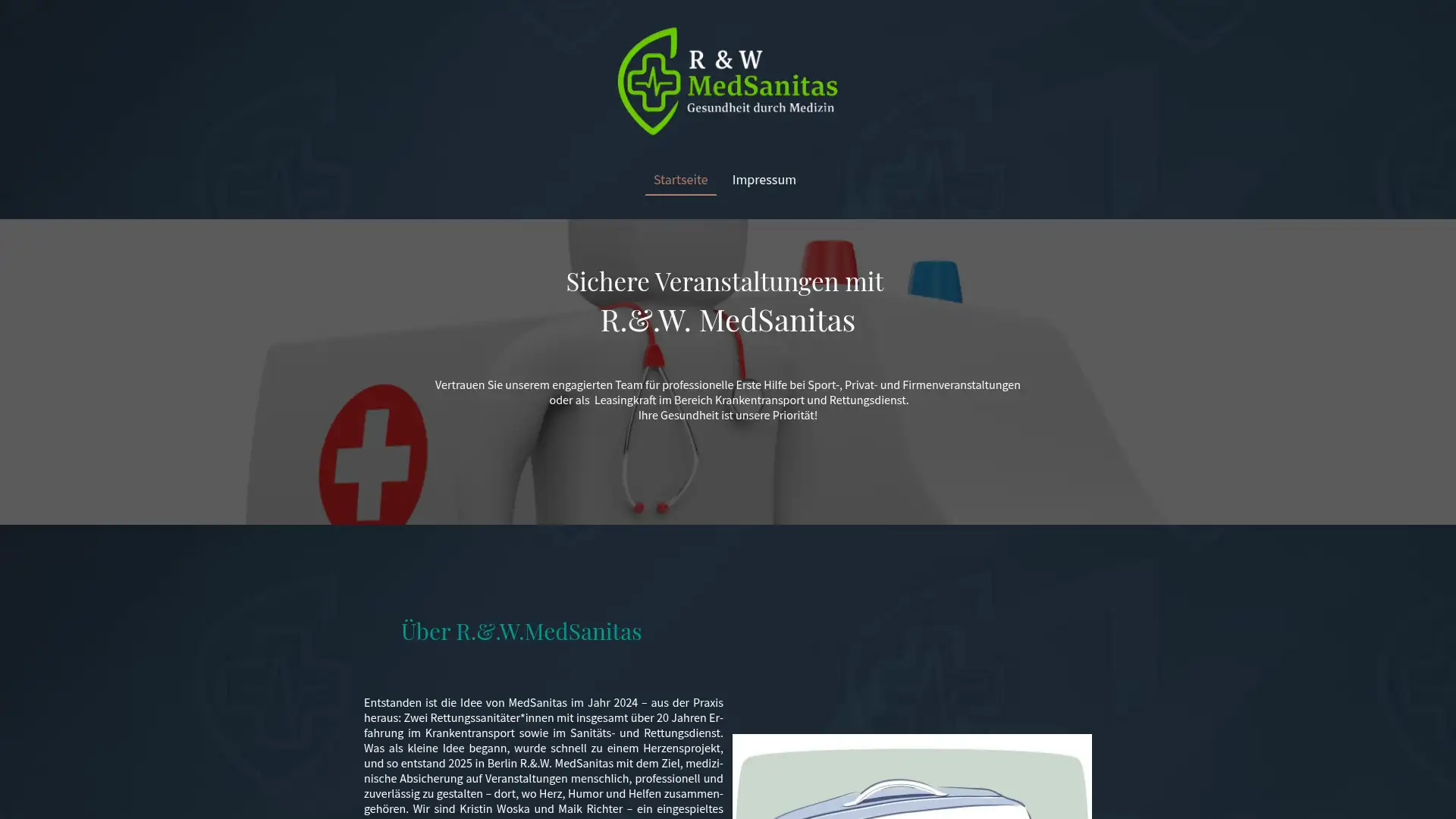 r-w-medsanitas.de screenshot