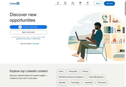 linkedin.com screenshot