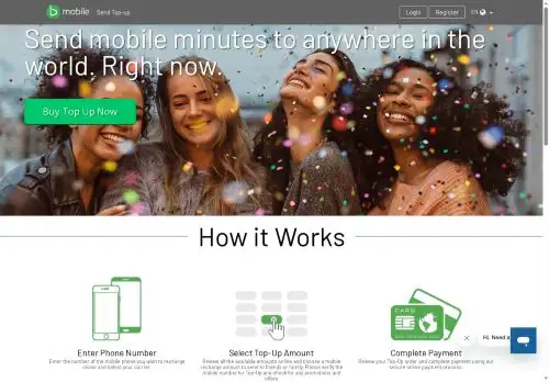 bmobiletopup.com screenshot