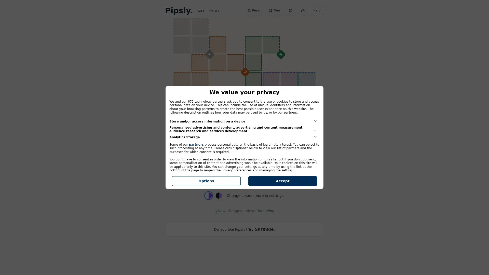 pipsly.org screenshot