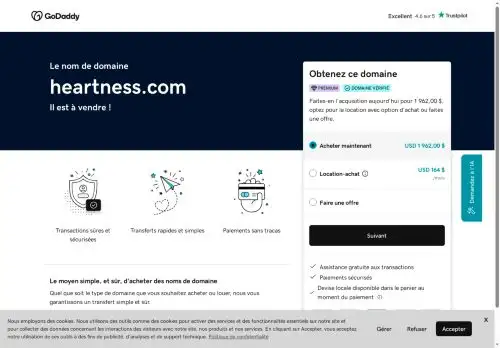 heartness.com screenshot