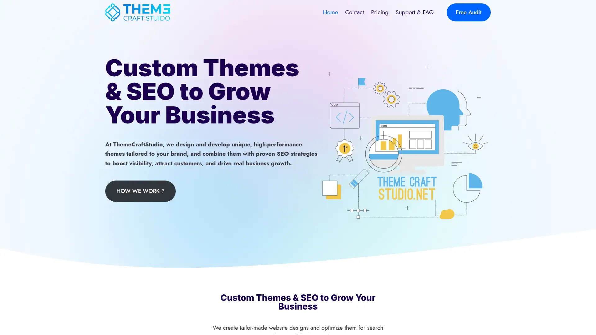 themecraftstudio.net screenshot