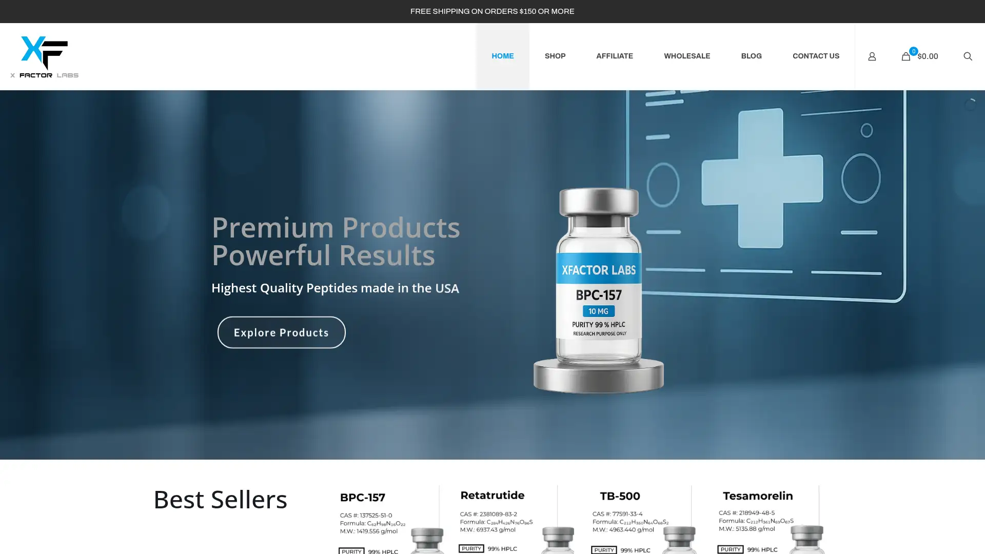 xfactorlabs.in screenshot