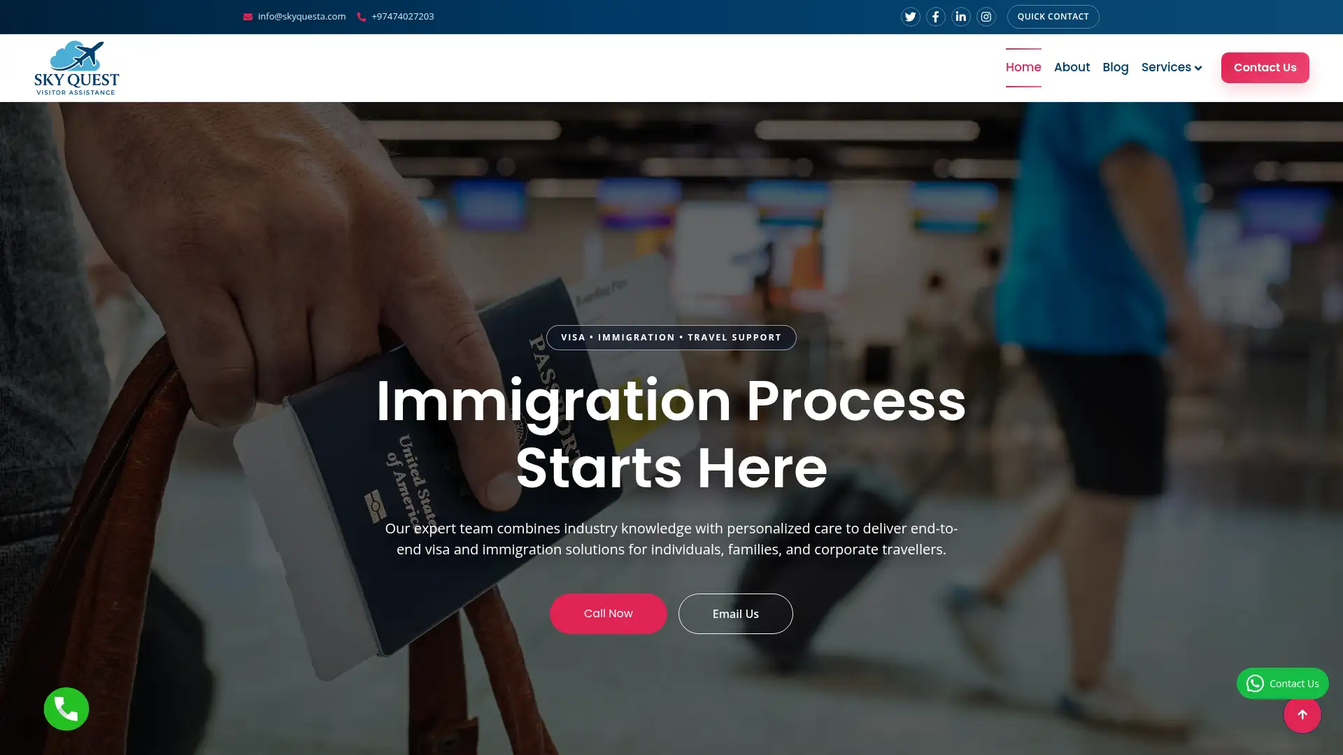 skyquesta.com screenshot