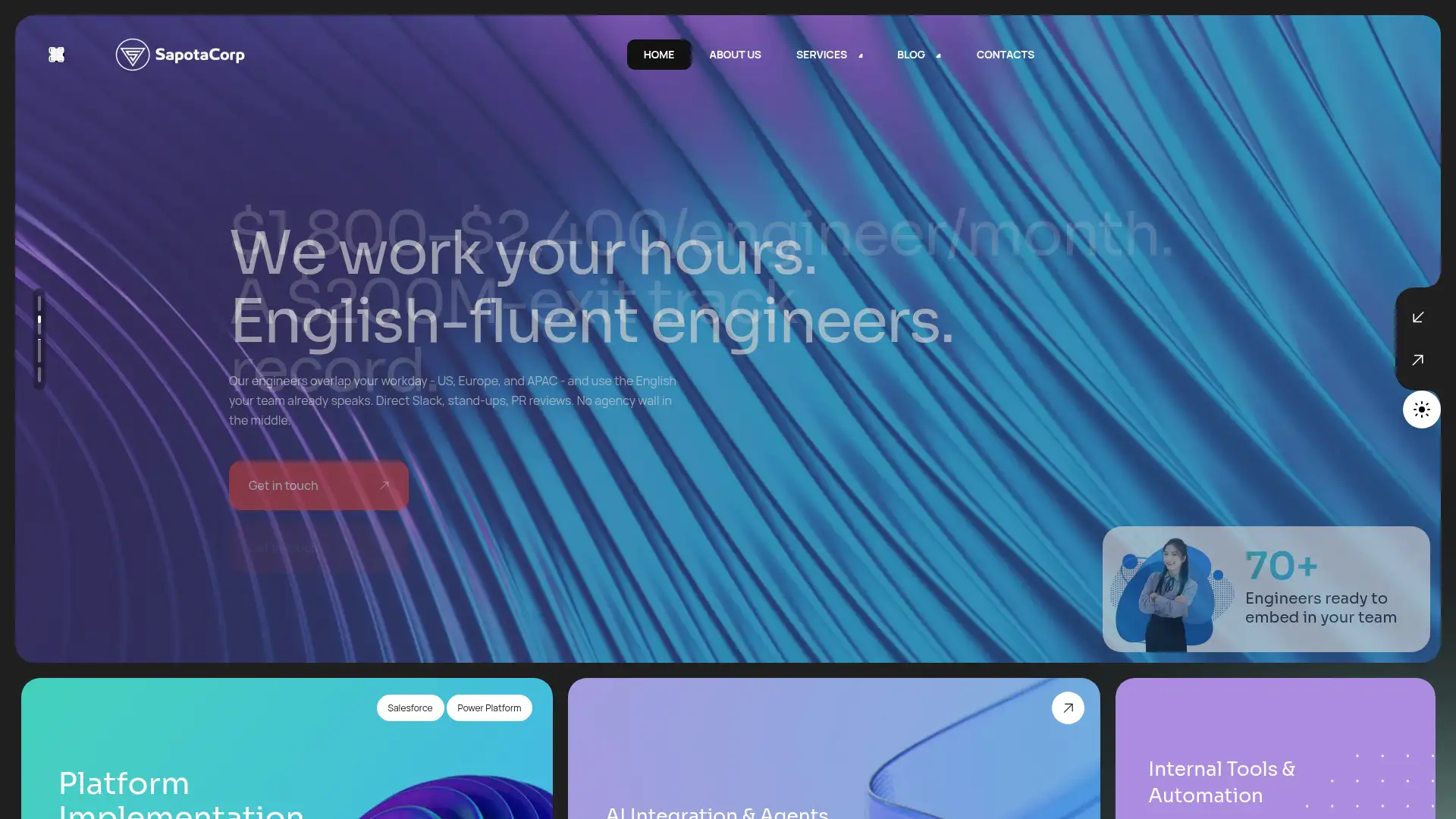 sapotacorp.vn screenshot