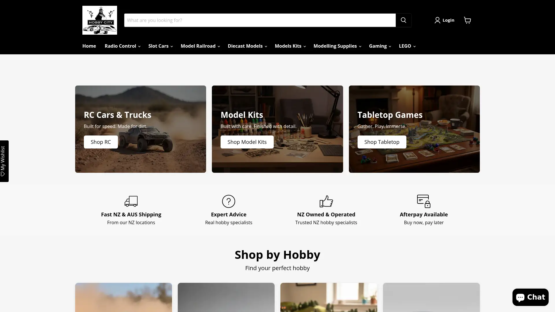 hobbycity.nz screenshot