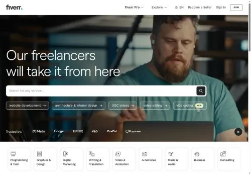 fiverr.com screenshot