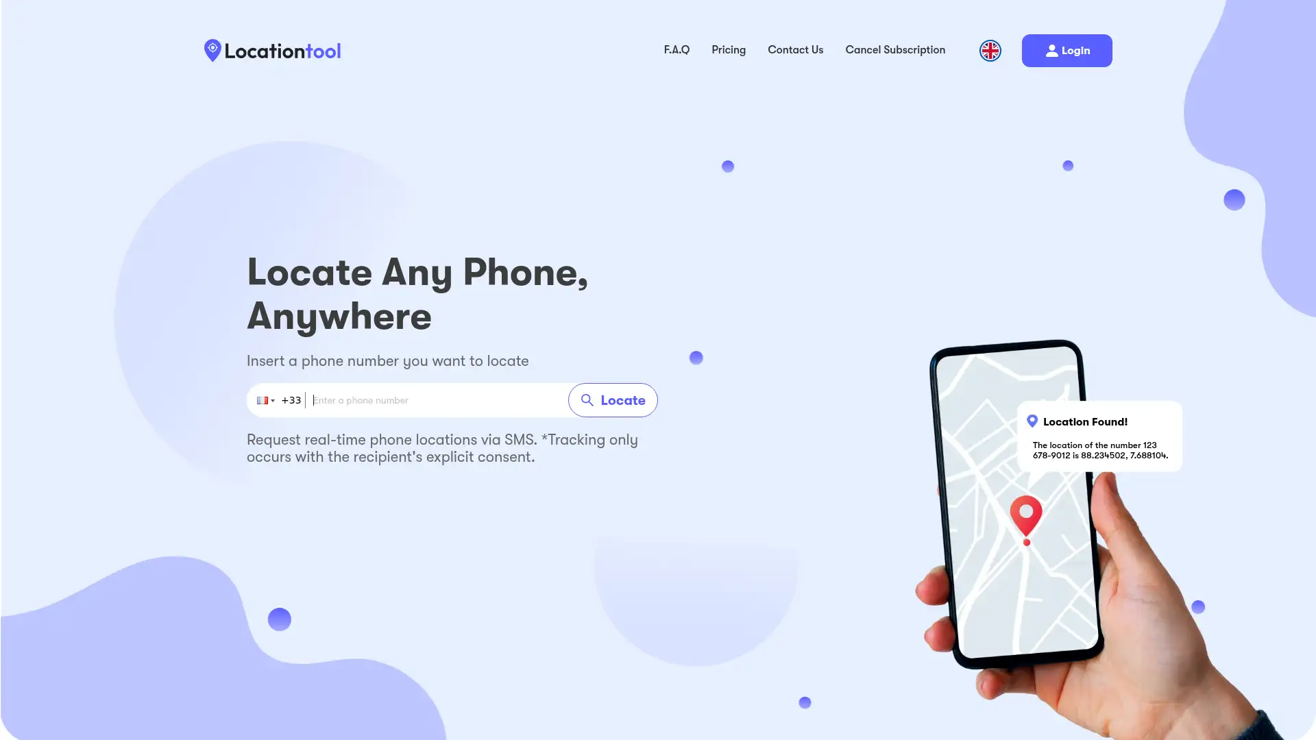 location-tool.com screenshot