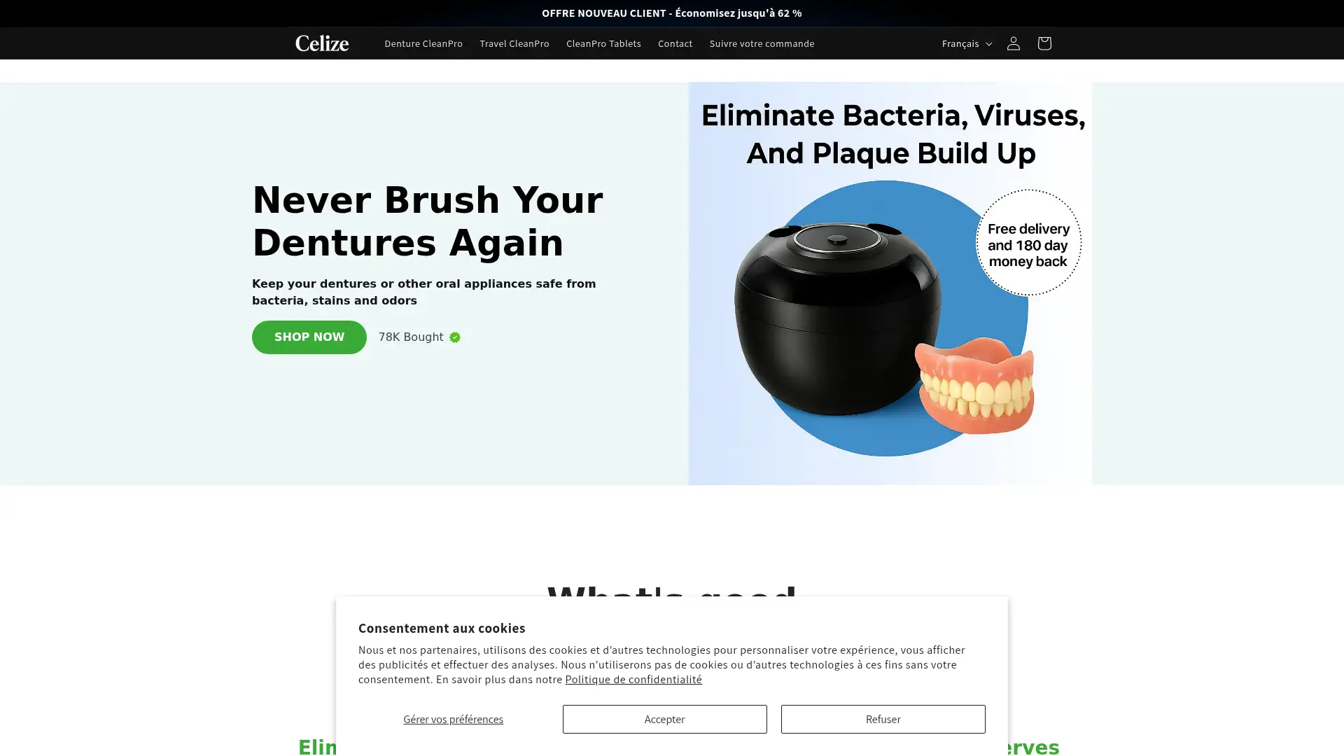 celize.co.uk screenshot