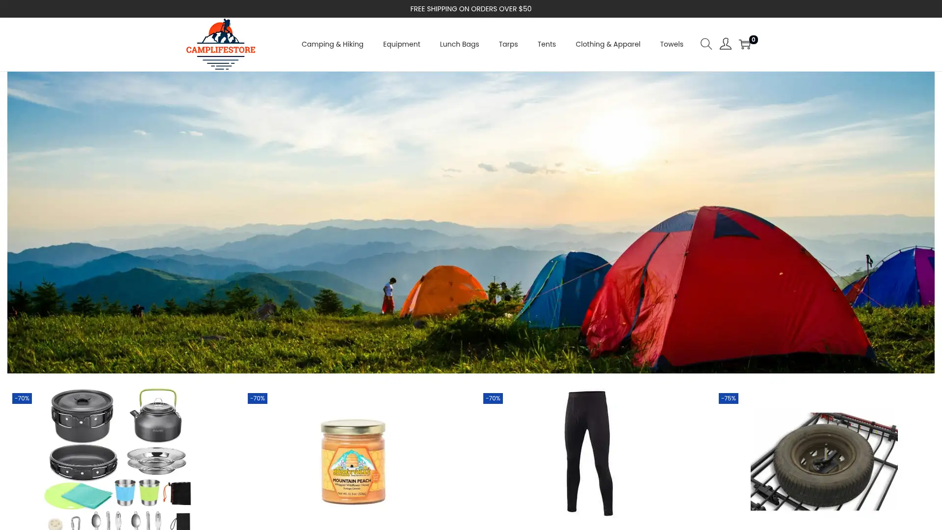 camplifestore.com screenshot